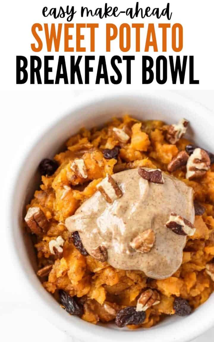 Sweet Potato Breakfast Bowl - Healthy Liv