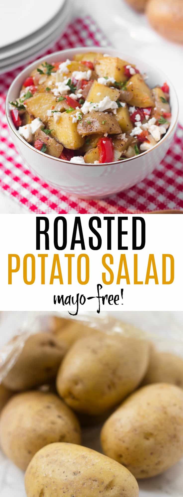Warm Roasted Potato Salad