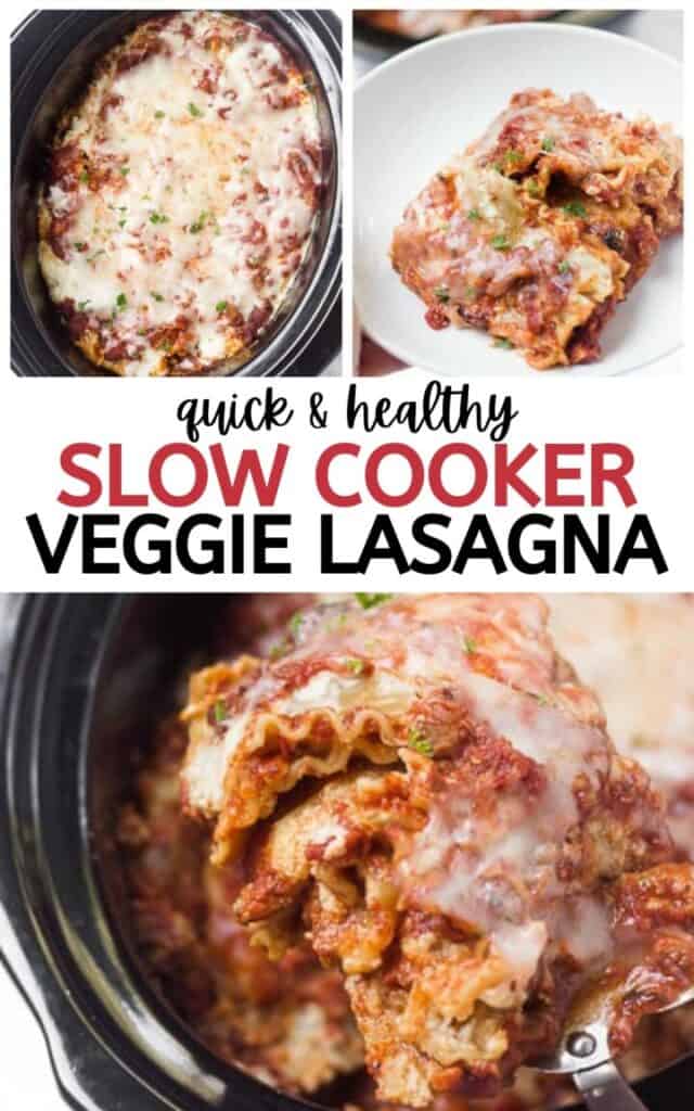 Healthy Slow-Cooker Veggie Lasagna - Healthy Liv